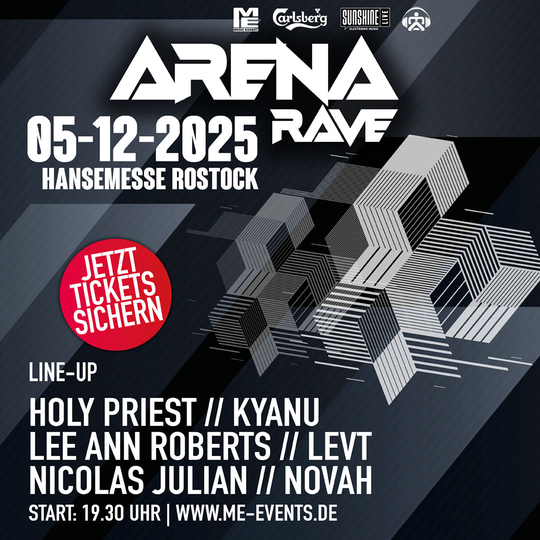Arena Rave mit Holy Priest – 05.12.2025 in Rostock