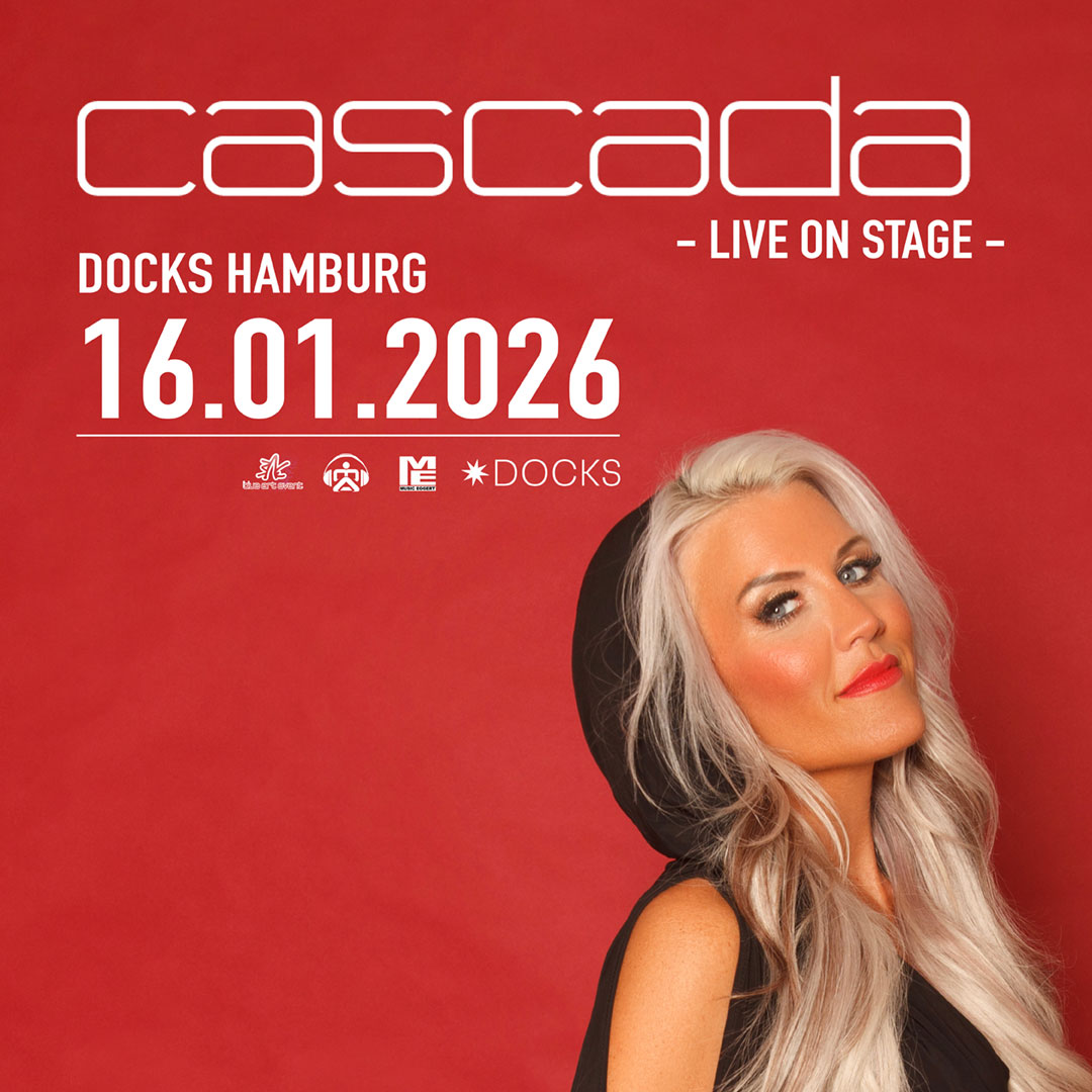 Cascada am 16. Januar im Hamburger Docks