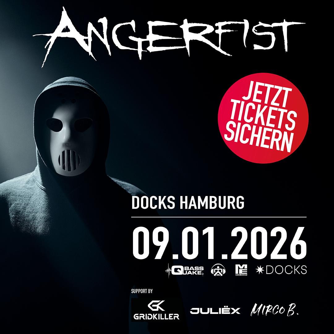Angerfist zurück im Hamburger Docks
