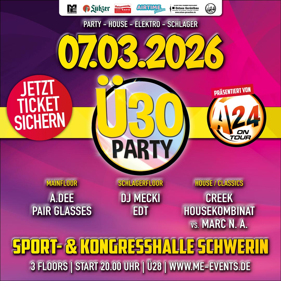 Ü30 Party Schwerin