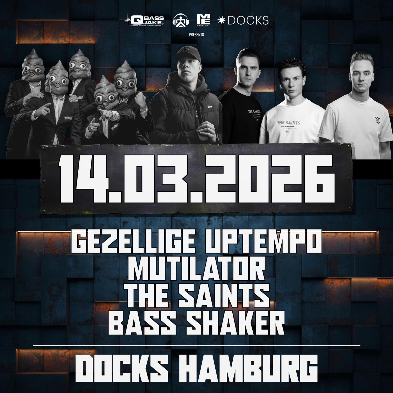 The Saints & Gezellige Uptempo im Docks Hamburg!