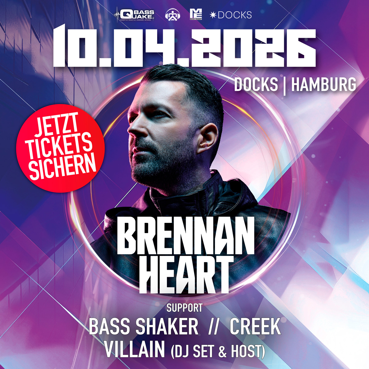 Brennan Heart zurück im Hamburger Docks