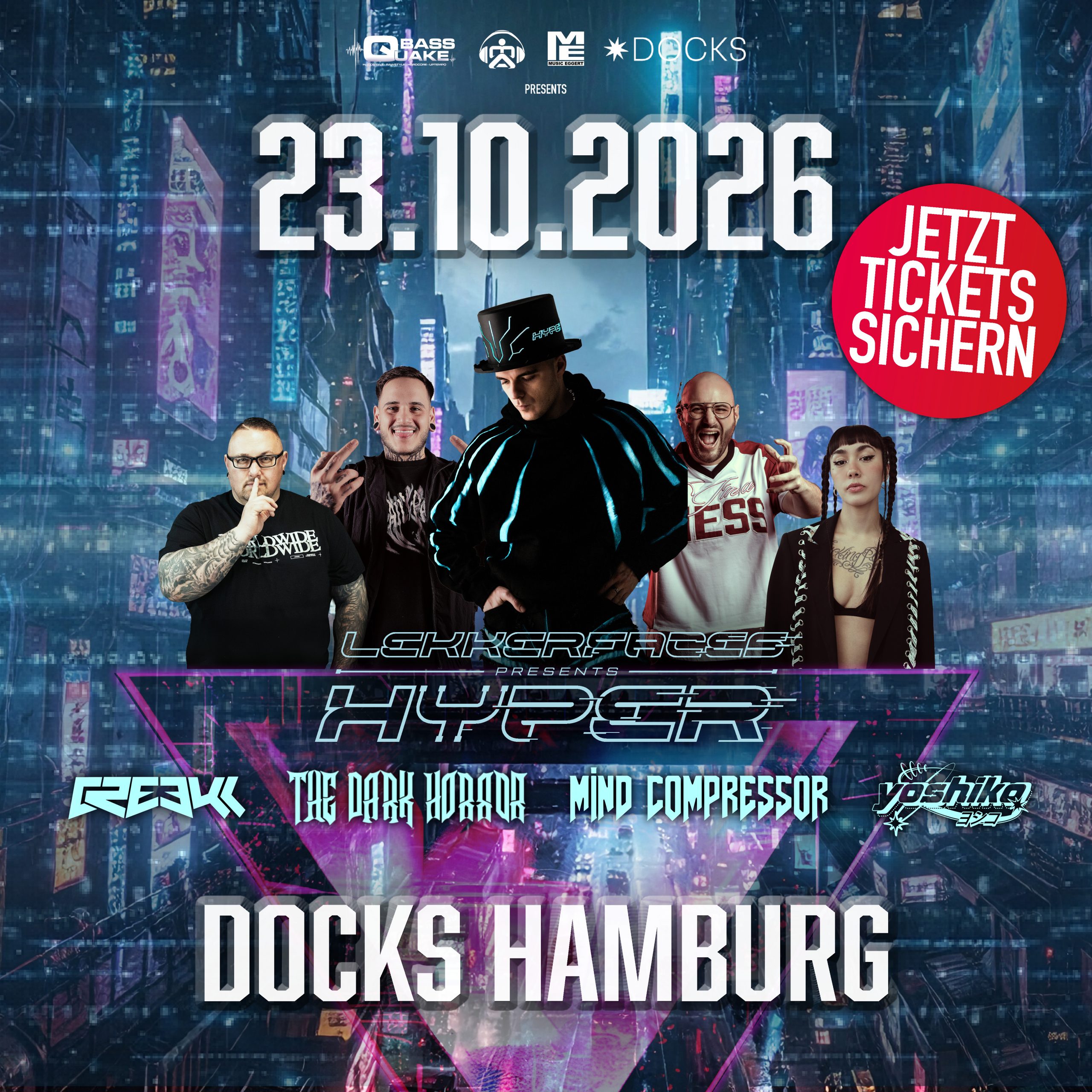 Lekkerfaces & The Dark Horror @ Docks