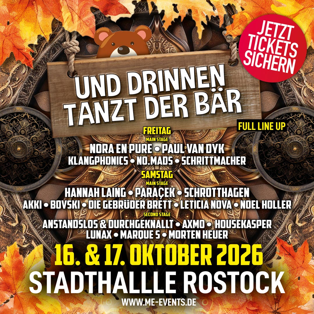 Und drinnen tanzt der Bär @ Stadthalle Rostock