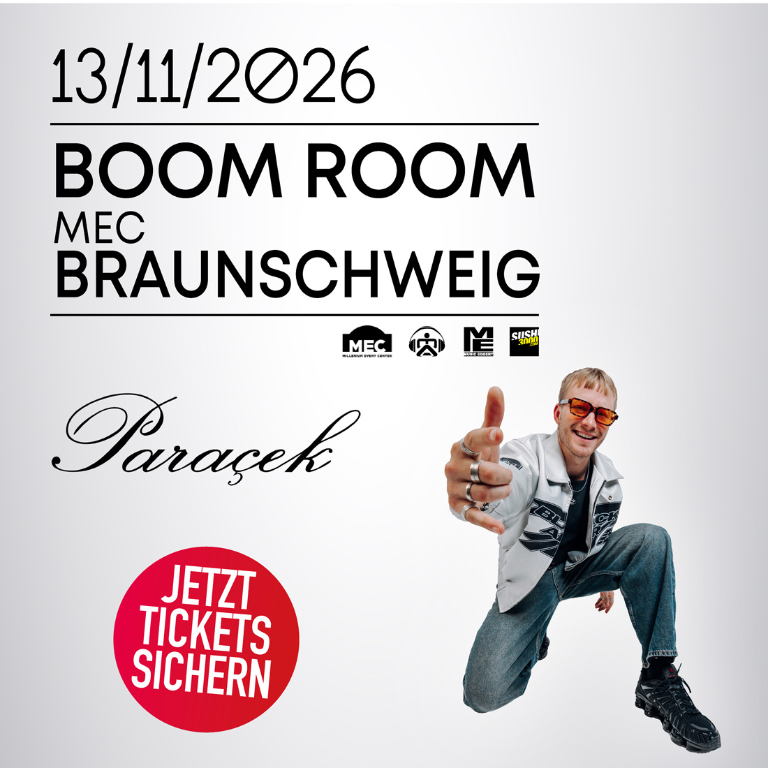 BOOM ROOM mit Paraçek im MEC Braunschweig